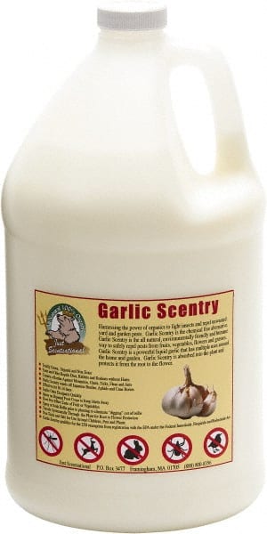 Bare Ground Solutions - Garlic Scentry Gallon Bottle Garlic Concentrate to repel unwanted animals - Exact Industrial Supply