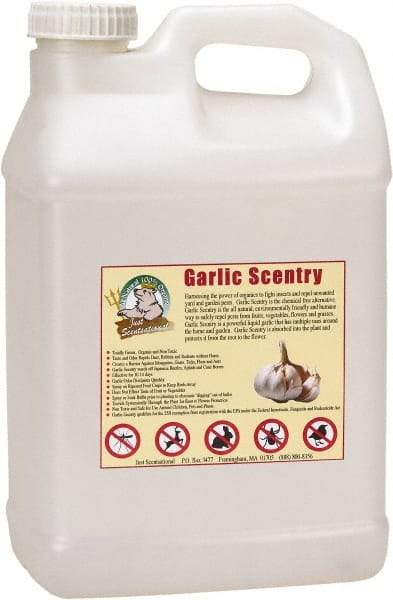 Bare Ground Solutions - Garlic Scentry 2.5 Gallon Bottle Ready to Use Premixed to repel unwanted animals - Garlic Scentry harnesses the power of organics to fight insects and repel unwanted yard and garden pests. - Benchmark Tooling