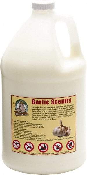 Bare Ground Solutions - Garlic Scentry Gallon Bottle Ready to Use Premixed to repel unwanted animals - Garlic Scentry harnesses the power of organics to fight insects and repel unwanted yard and garden pests. - Benchmark Tooling