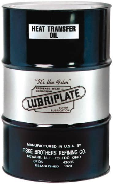 Lubriplate - 55 Gal Drum, Mineral Heat Transfer Oil - SAE 40, ISO 100, 14 cSt at 100°C, 135 cSt at 40°C - Benchmark Tooling