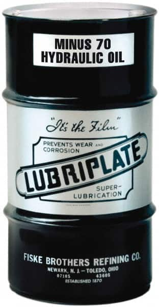 Lubriplate - 16 Gal Drum, Mineral Hydraulic Oil - ISO 15, 16 cSt at 40°C, 5.5 cSt at 100°C - Benchmark Tooling