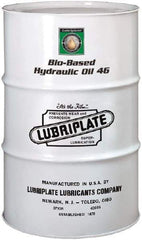 Lubriplate - 55 Gal Drum Botanical Hydraulic Oil - SAE 20, ISO 46, 43.8 cSt at 40°C & 9.67 cSt at 100°C - Benchmark Tooling