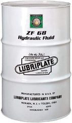 Lubriplate - 55 Gal Drum, Mineral Hydraulic Oil - SAE 20, ISO 68, 69.83 cSt at 40°, 8.2 cSt at 100°C - Benchmark Tooling