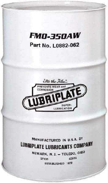 Lubriplate - 55 Gal Drum, Mineral Multipurpose Oil - SAE 20, ISO 68, 64.61 cSt at 40°C, 8.52 cSt at 100°C, Food Grade - Benchmark Tooling