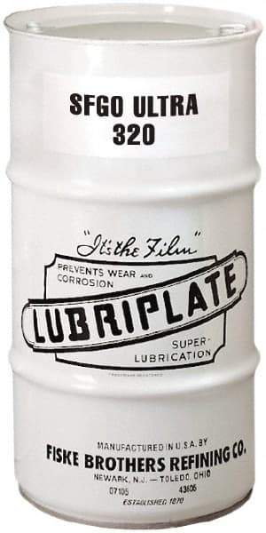 Lubriplate - 16 Gal Drum, Synthetic Gear Oil - 10°F to 420°F, 1557 SUS Viscosity at 100°F, 161 SUS Viscosity at 210°F, ISO 320 - Benchmark Tooling