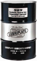 Lubriplate - 55 Gal Drum, ISO 150, SAE 40, Air Compressor Oil - 7°F to 373°, 138 Viscosity (cSt) at 40°C, 24 Viscosity (cSt) at 100°C - Benchmark Tooling