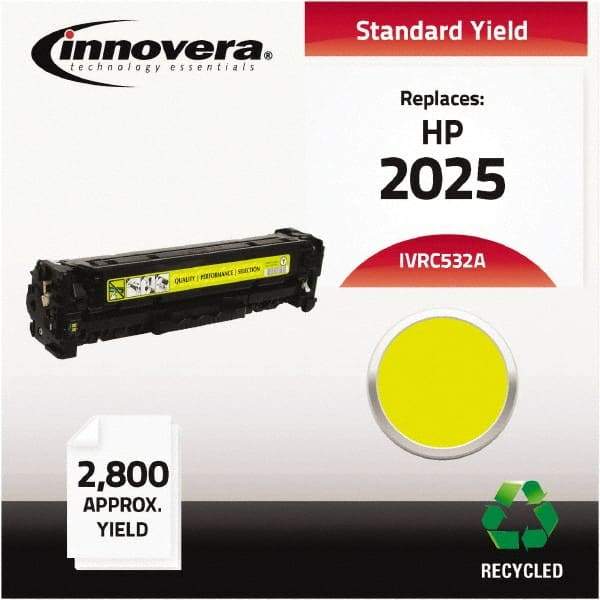 innovera - Yellow Toner Cartridge - Use with HP Color LaserJet CP2025 - Benchmark Tooling