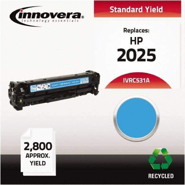 innovera - Cyan Toner Cartridge - Use with HP Color LaserJet CP2025 - Benchmark Tooling