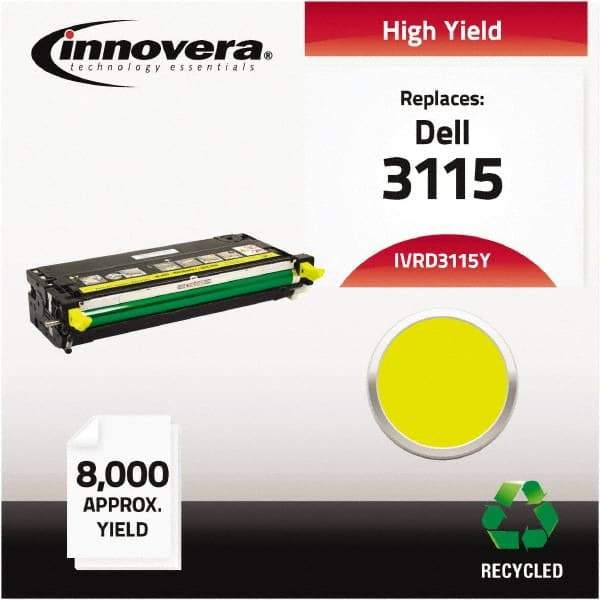 innovera - Yellow Toner Cartridge - Use with Dell 3110CN, 3115CN - Benchmark Tooling