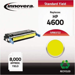 innovera - Yellow Toner Cartridge - Use with HP Color LaserJet 4600, 4650 - Benchmark Tooling