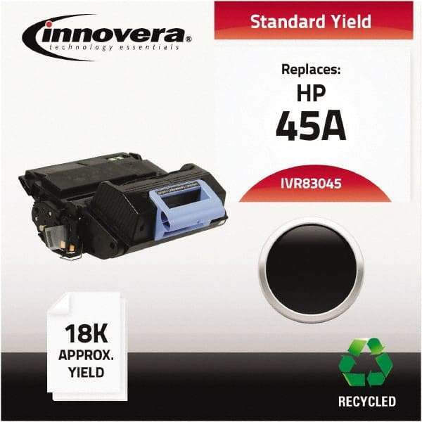 innovera - Black Toner Cartridge - Use with HP LaserJet 4345 MFP, 4345X MFP, 4345XM MFP, 4345XS MFP, M4345 MFP, M4345X, M4345XM, M4345XS - Benchmark Tooling