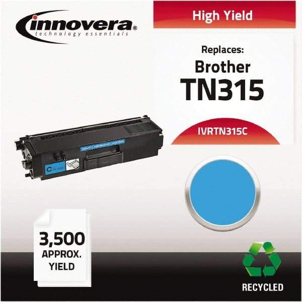 innovera - Cyan Toner Cartridge - Use with Brother HL-4150CDN, HL-4170CDW, HL-4570CDW, HL-4570CDWT, MFC-9460CDN, MFC-9560CDW, MFC-9970CDW - Benchmark Tooling