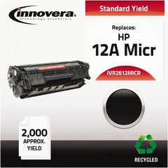 innovera - Black MICR Toner - Use with HP LaserJet 1010, 1012, 1015, 1020, 1022 - Benchmark Tooling