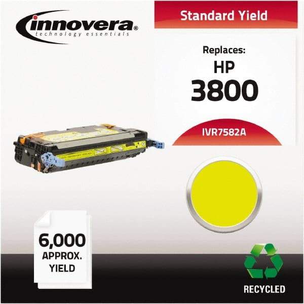 innovera - Yellow Toner Cartridge - Use with HP Color LaserJet 3800, CP3505 - Benchmark Tooling