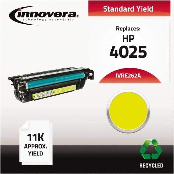 innovera - Yellow Toner Cartridge - Use with HP Color LaserJet Enterprise CP4025DN, CP4025N, CP4520, CP4525, CP4525DN, CP4525N, CP4525XH - Benchmark Tooling