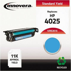 innovera - Cyan Toner Cartridge - Use with HP Color LaserJet Enterprise CP4025DN, CP4025N, CP4520, CP4525, CP4525DN, CP4525N, CP4525XH - Benchmark Tooling