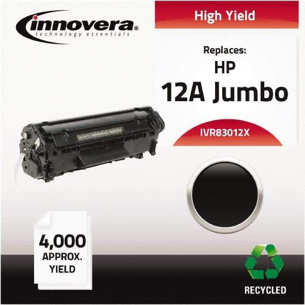 innovera - Black Toner Cartridge - Use with HP LaserJet 1010, 1012, 1015, 1018, 1020, 1022, 3015, 3020, 3030, 3050, 3052, 3055, M1319Fmfp - Benchmark Tooling