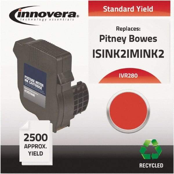 innovera - Red Ink Cartridge - Use with NeoPost IS280, Hasler IM280 - Benchmark Tooling