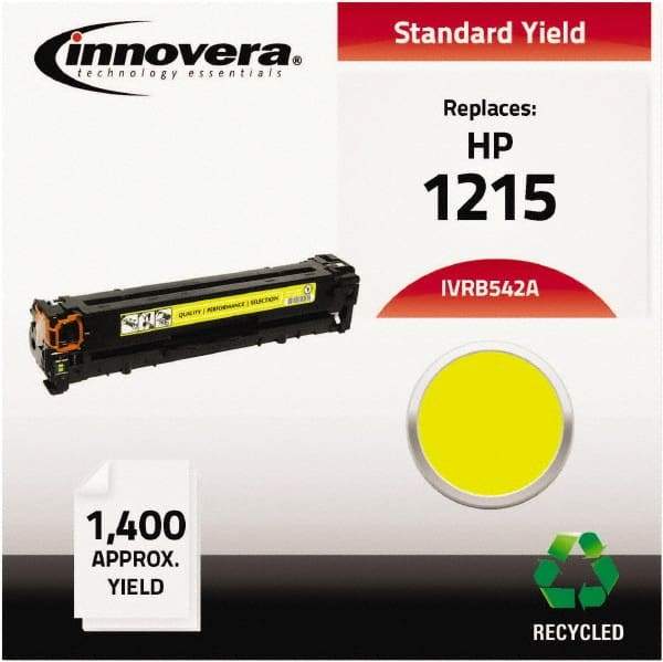 innovera - Yellow Toner Cartridge - Use with HP Color LaserJet CP1210, CP1215, CP1215N, CP1510, CP1515N, CP1515NI, AIO CM1312NFI MFP - Benchmark Tooling