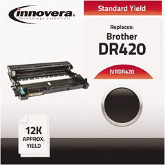 innovera - Black Drum - Use with Brother DCP-7060, 7065DN, HL-2220, 2230, 2280DW, 2240, 2240D, FAX-2840, 2940, MFC-7240, 7360N, 7460DN, 7860DW - Benchmark Tooling