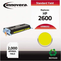 innovera - Yellow Toner Cartridge - Use with HP Color LaserJet 1600, 2600, CM1015 MFP, CM1017 MFP - Benchmark Tooling