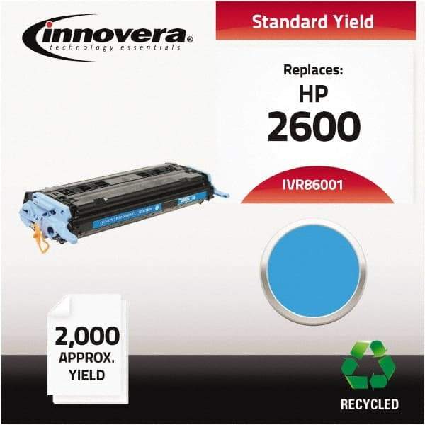 innovera - Cyan Toner Cartridge - Use with HP Color LaserJet 1600, 2600, CM1015 MFP, CM1017 MFP - Benchmark Tooling