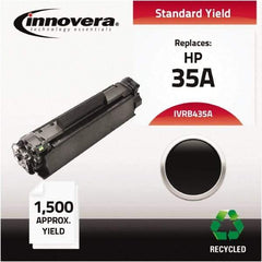 innovera - Black Toner Cartridge - Use with HP LaserJet P1002, P1003, P1004, P1005, P1006 - Benchmark Tooling