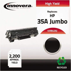 innovera - Black Toner Cartridge - Use with HP LaserJet P1002, P1003, P1004, P1005, P1006, P1009 - Benchmark Tooling