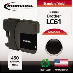 innovera - Black Inkjet Printer Cartridge - Use with Brother DCP-165C, 385C, 585CW, MFC-290C, 490CW, 5490CW, 6490CW, 790CW, 990CW - Benchmark Tooling