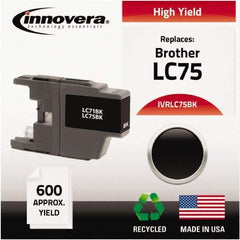 innovera - Black Inkjet Printer Cartridge - Use with Brother MFC-J6510DW, MFC-J6710DW, MFC-J6910DW, MFC-J825DW, MFC-J835DW - Benchmark Tooling
