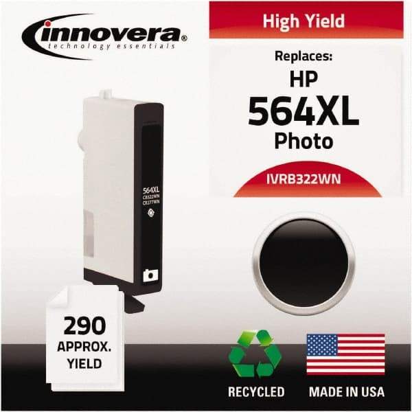 innovera - Inkjet Printer Cartridge - Use with HP Photosmart 5510, 5514, 6510, B8550, B8553, B8558, C6340, C6350, C6380, C6383, D5460, D7560, HP Photosmart Plus B209A, B209B, B209C, Premium Touchsmart C309, C309n, C310, Photosmart Premium Fax All-In-One - Benchmark Tooling