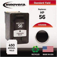 innovera - Black Ink Cartridge - Use with HP Deskjet 450, 5150, 5550, 5650, 5850, 9650, 9670, 9680, Digital Copier Printer 410, Officejet 6110 - Benchmark Tooling