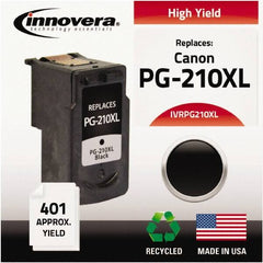 innovera - Black Inkjet Printer Cartridge - Use with Canon PIXMA iP2702, MP240, MP250, MP480, MP490, MX300, MX320, MX330 - Benchmark Tooling