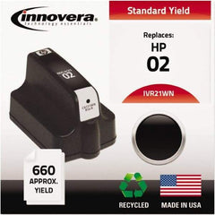innovera - Black Inkjet Printer Cartridge - Use with HP Photosmart C5180, C6180, C7180, D6160, D7145, D7155, D7160, D7345, D7355, D7360, 3110, 3210, 3310, 8250 - Benchmark Tooling