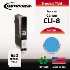 innovera - Cyan Inkjet Printer Cartridge - Use with Canon PIXMA iP3300, iP3500, iP4200, iP4300, iP4500, iP5200, MP500, MP510, MP520, MP530, MP600, MP610, MP800, MP810, MP830, MP950, MP960, MP970, MX700, MX850 - Benchmark Tooling