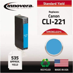innovera - Cyan Inkjet Printer Cartridge - Use with Canon PIXMA iP3600, iP4600, iP4700, MP560, MP620, MP640, MP980, MP990, MX860, MX870 - Benchmark Tooling