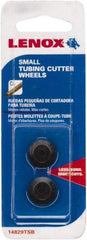 Lenox - Cutter Replacement Cutting Wheel - Use with Lenox Tubing Cutters: 21008, 21009, 14830, 14831, 14832, Cuts Copper - Benchmark Tooling