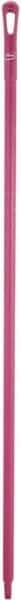 Vikan - 59 x 1-1/4" Polypropylene Squeegee Handle - European Threaded Connection, Pink - Benchmark Tooling