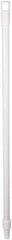 Remco - 36 x 1" Fiberglass Squeegee Handle - European Threaded Connection, White - Benchmark Tooling