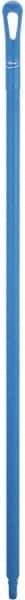 Vikan - 51 x 1-1/4" Polypropylene Squeegee Handle - European Threaded Connection, Blue - Benchmark Tooling