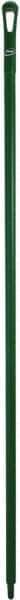 Vikan - 67 x 1-19/64" Polypropylene Squeegee Handle - European Threaded Connection, Green - Benchmark Tooling