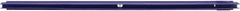 Vikan - 24" Rubber Blade Squeegee Refill - Double Edge, Purple, Plastic Holder - Benchmark Tooling