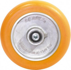 Caster Connection - 10 Inch Diameter x 2 Inch Wide, Polyurethane on Aluminum Caster Wheel - 1,500 Lb. Capacity, 2.2 Inch Hub Length, 1/2 Inch Axle Diameter, Sealed Precision Ball Bearing - Benchmark Tooling