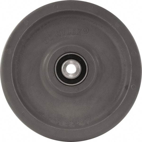 Caster Connection - 8 Inch Diameter x 2 Inch Wide, High Grade Nylon Caster Wheel - 2,000 Lb. Capacity, 2.2 Inch Hub Length, 1/2 Inch Axle Diameter, Sealed Precision Ball Bearing - Benchmark Tooling