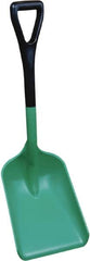 Remco - 13-3/4" High Square Plastic Shovel - 20-1/2" Long D-Grip Handle - Benchmark Tooling