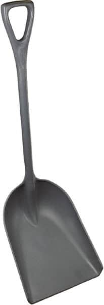 Remco - 17" High Square Plastic Shovel - 26-7/8" Long D-Grip Handle - Benchmark Tooling