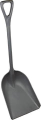 Remco - 17" High Square Plastic Shovel - 26-7/8" Long D-Grip Handle - Benchmark Tooling