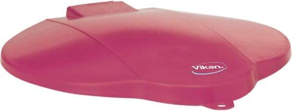 Vikan - 3 Gal Polypropylene Pail Lid - Pink, For Use with 5686 - Benchmark Tooling