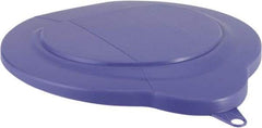 Vikan - 1.5 Gal Polypropylene Pail Lid - Purple, For Use with 5695 - Benchmark Tooling