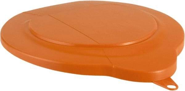 Vikan - 1.5 Gal Polypropylene Pail Lid - Orange, For Use with 5694 - Benchmark Tooling